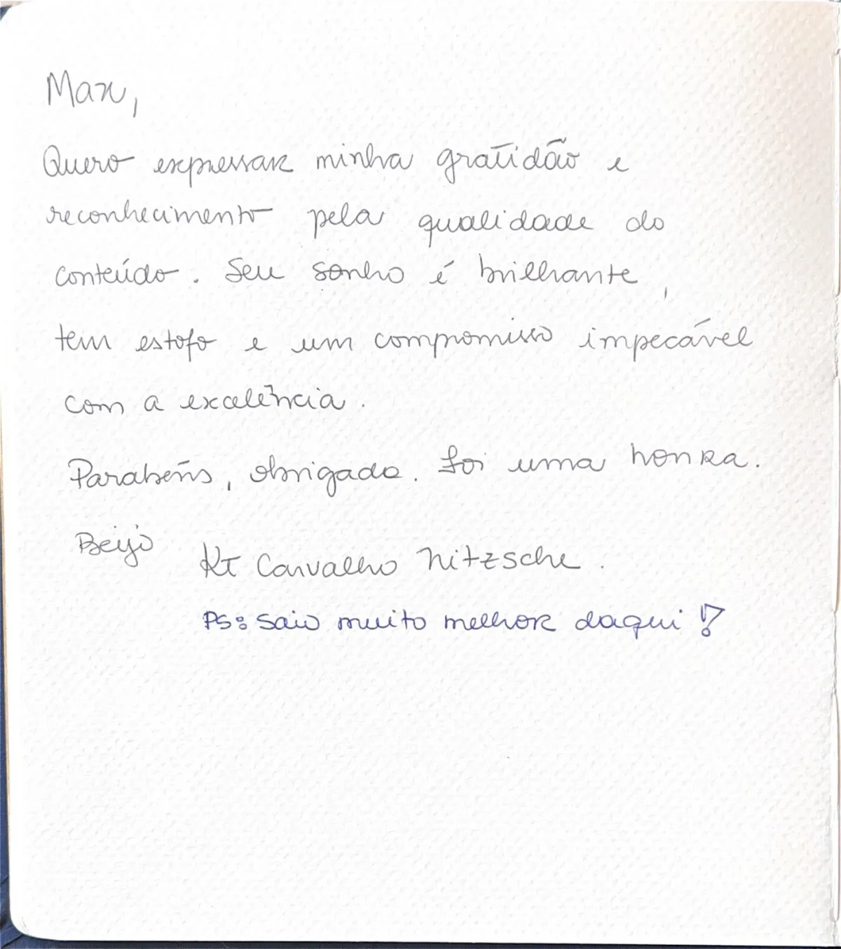 Depoimento de participante 15