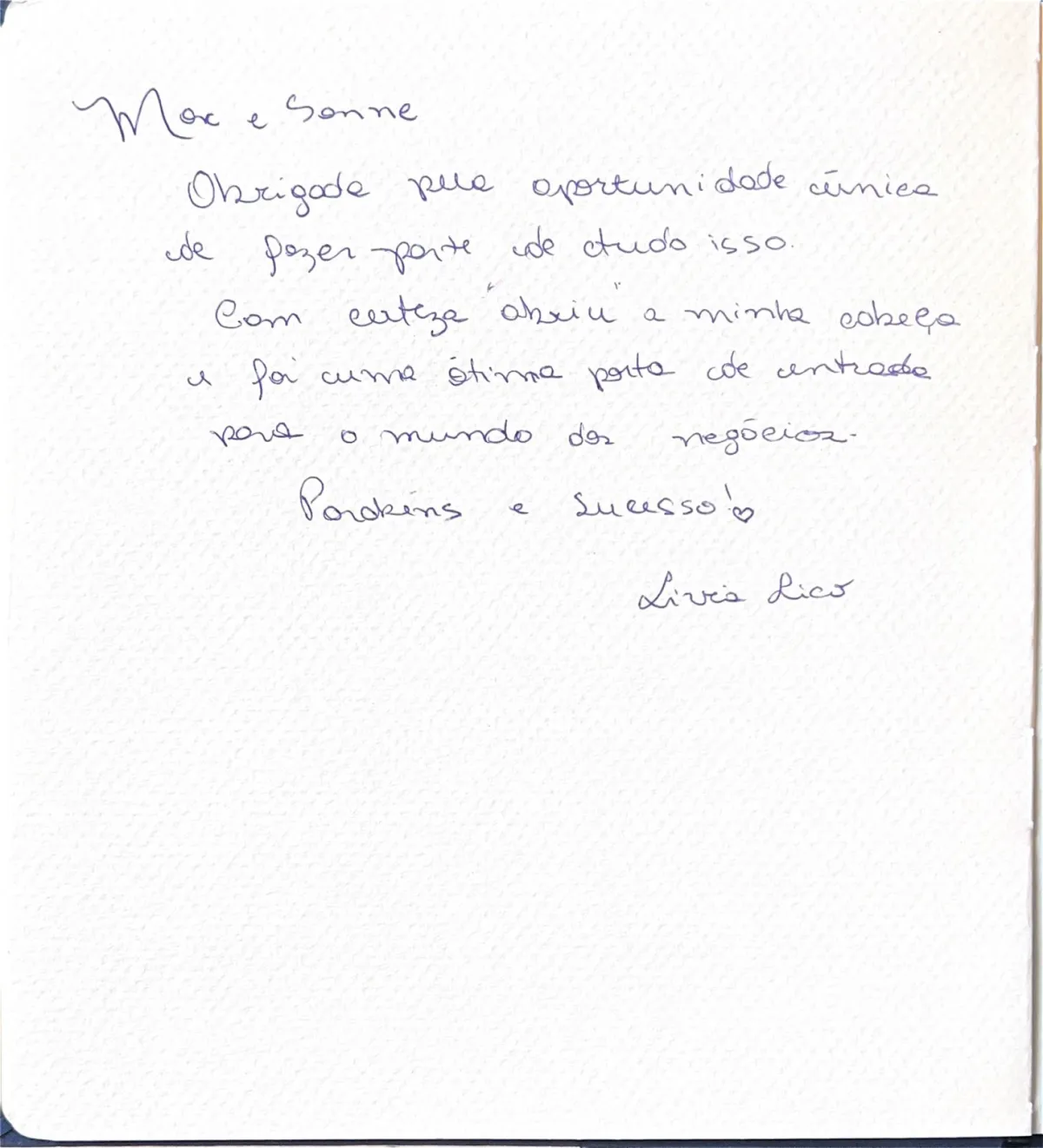Depoimento de participante 17