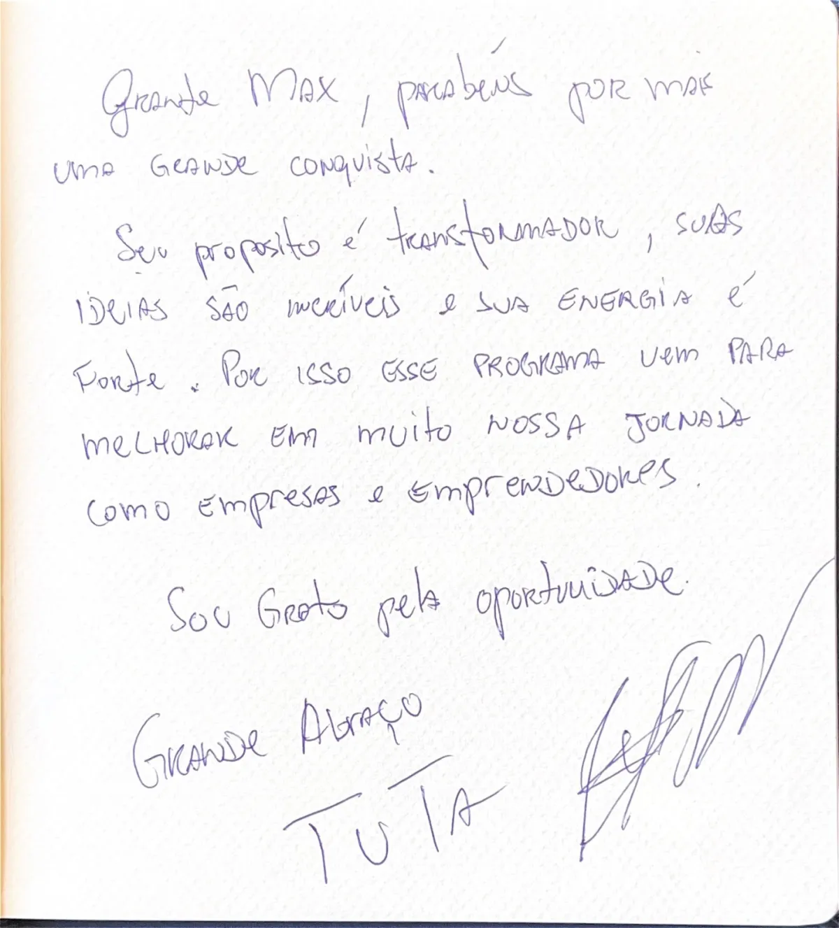 Depoimento de participante 20
