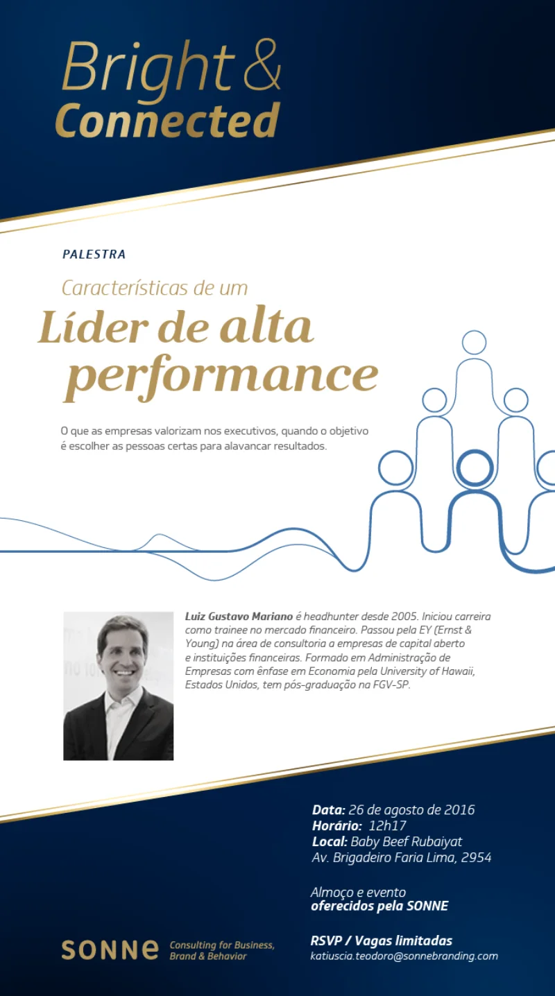 Palestra BRIGHT&CONNECTED - Agosto 2016