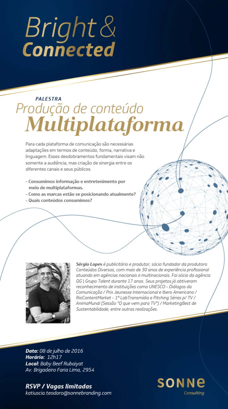 Palestra BRIGHT&CONNECTED - Julho 2016
