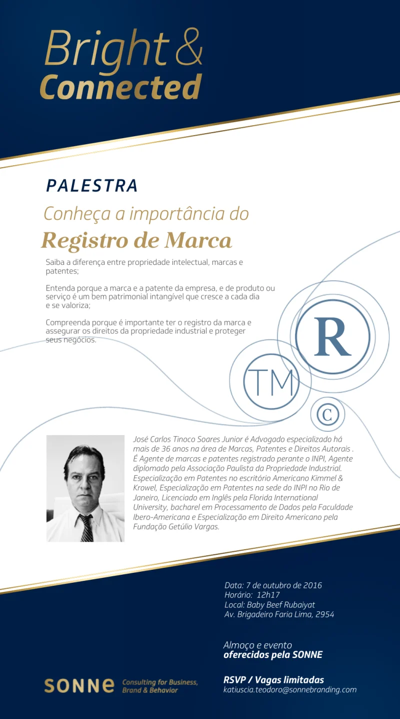 Palestra BRIGHT&CONNECTED - Outubro 2016